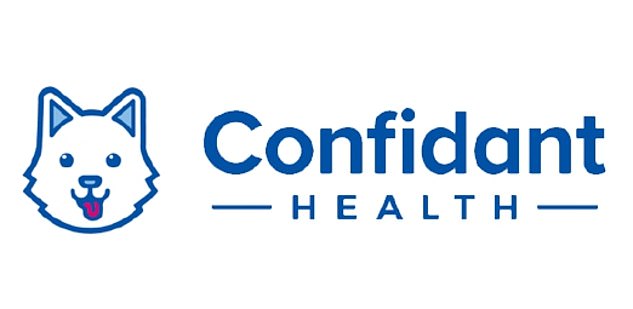 Since Confidant Health was founded in 2018, its app has been downloaded more than 10,000 times on the Google Play Store. The company (logo above) currently provides medical services to patients in Connecticut, New Hampshire, Virginia, Texas and Florida