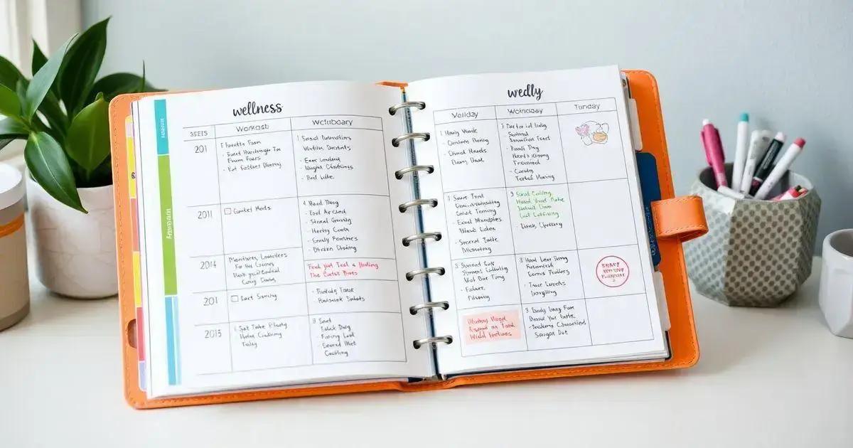 Creating a Wellness Schedule