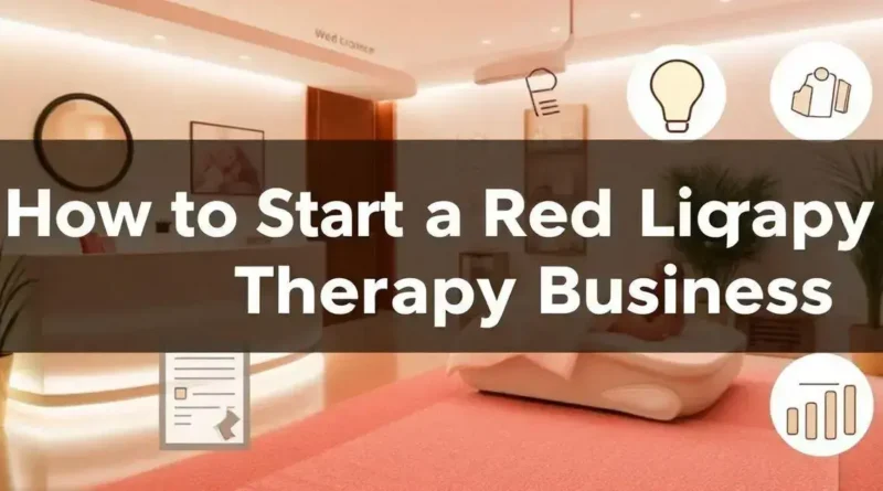 How to Start a Red Light Therapy Business: A Complete Guide