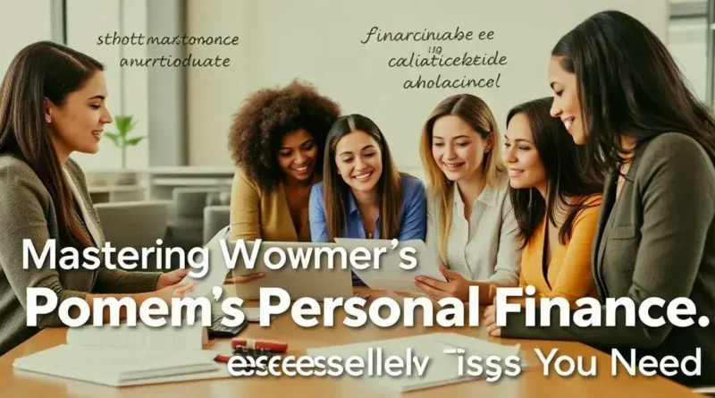 Mastering Women's Personal Finance: Essential Tips You Need