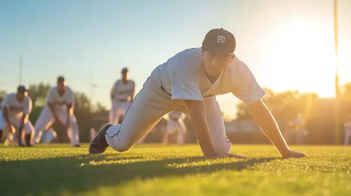 Injury prevention in baseball players