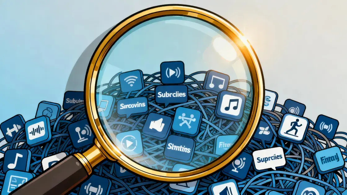How to Audit Subscription Services: Maximize Savings and Control