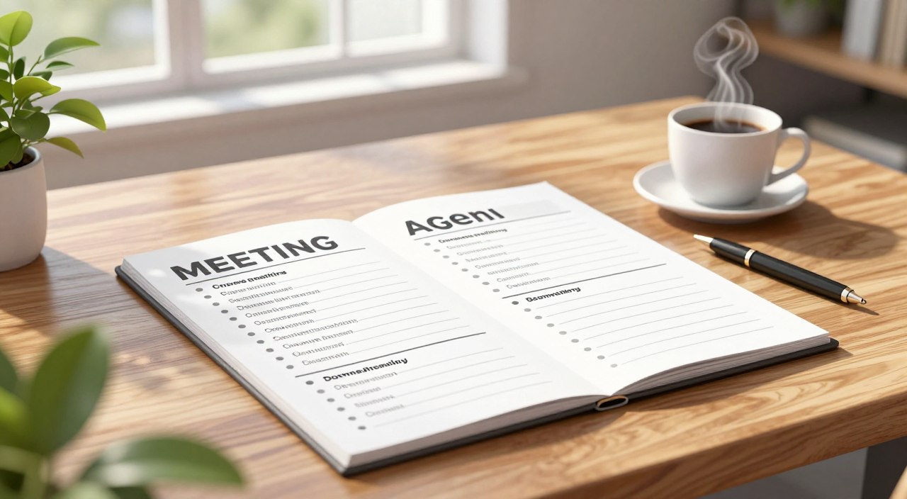 how to create a simple agenda
