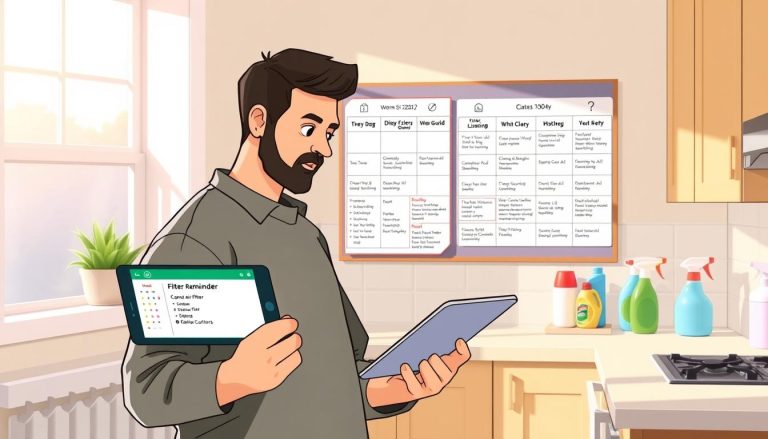household maintenance calendar
