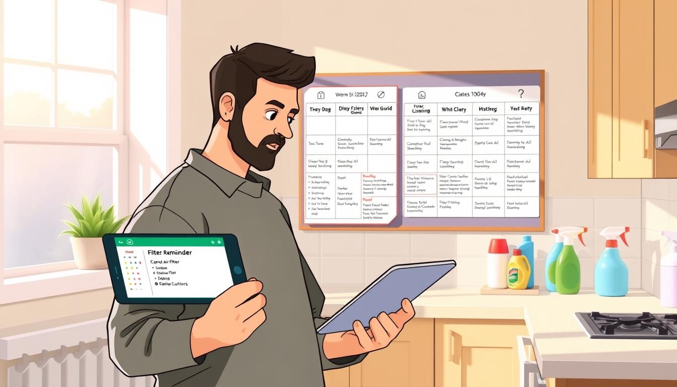 household maintenance calendar